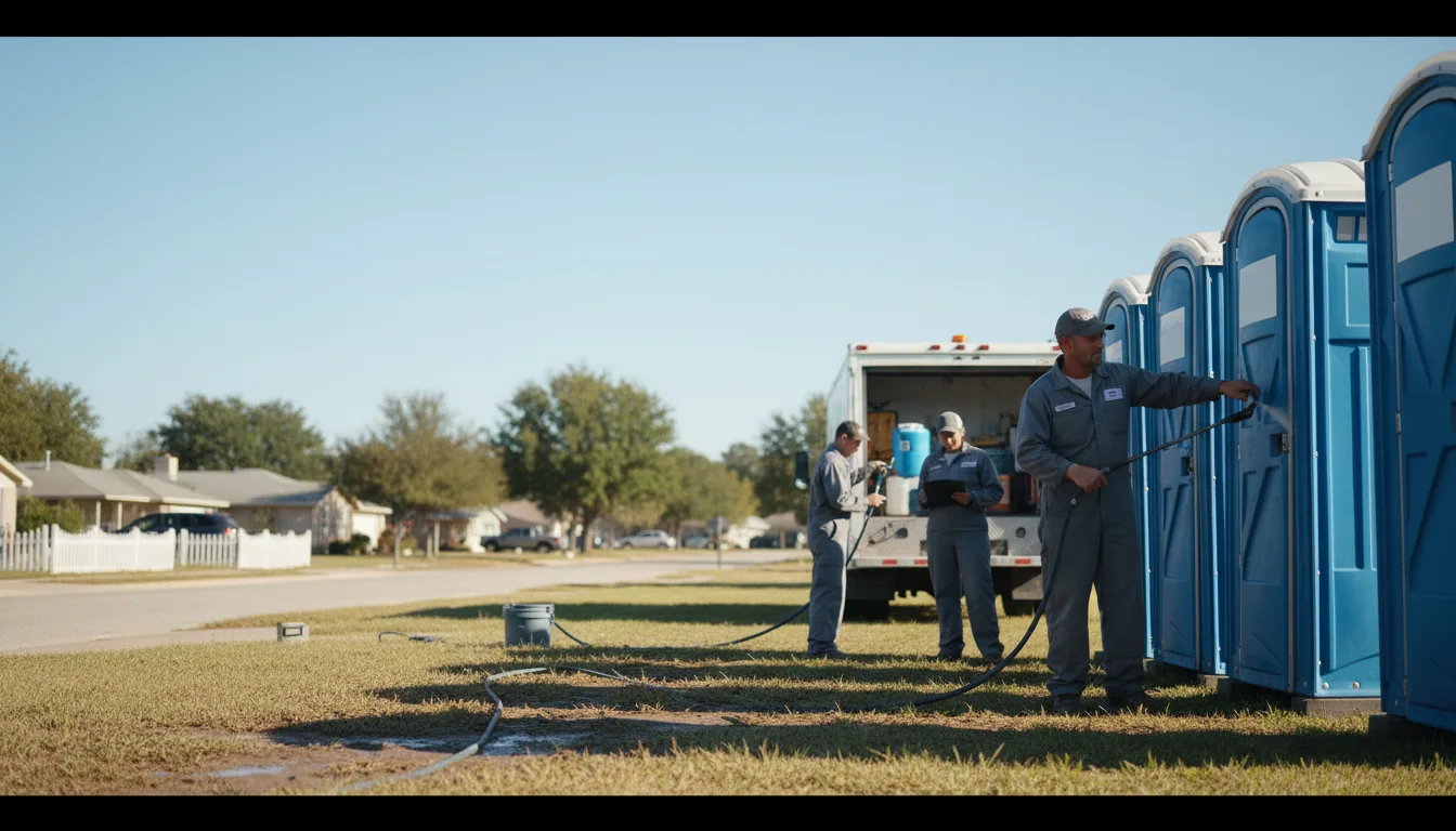 Long-Term Portable Toilet Rental in Sawyerville, IL near me